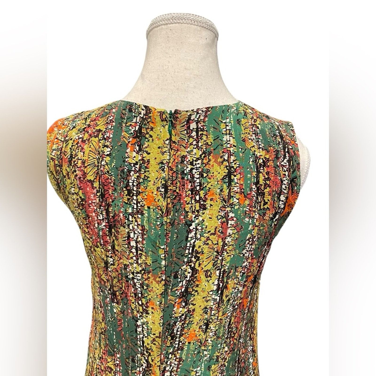 Missoni M Missoni 100% Silk Floral Mini Dress 38 Pink A Line Round Size XS / US 0-2 / IT 36-38 - 5 Thumbnail