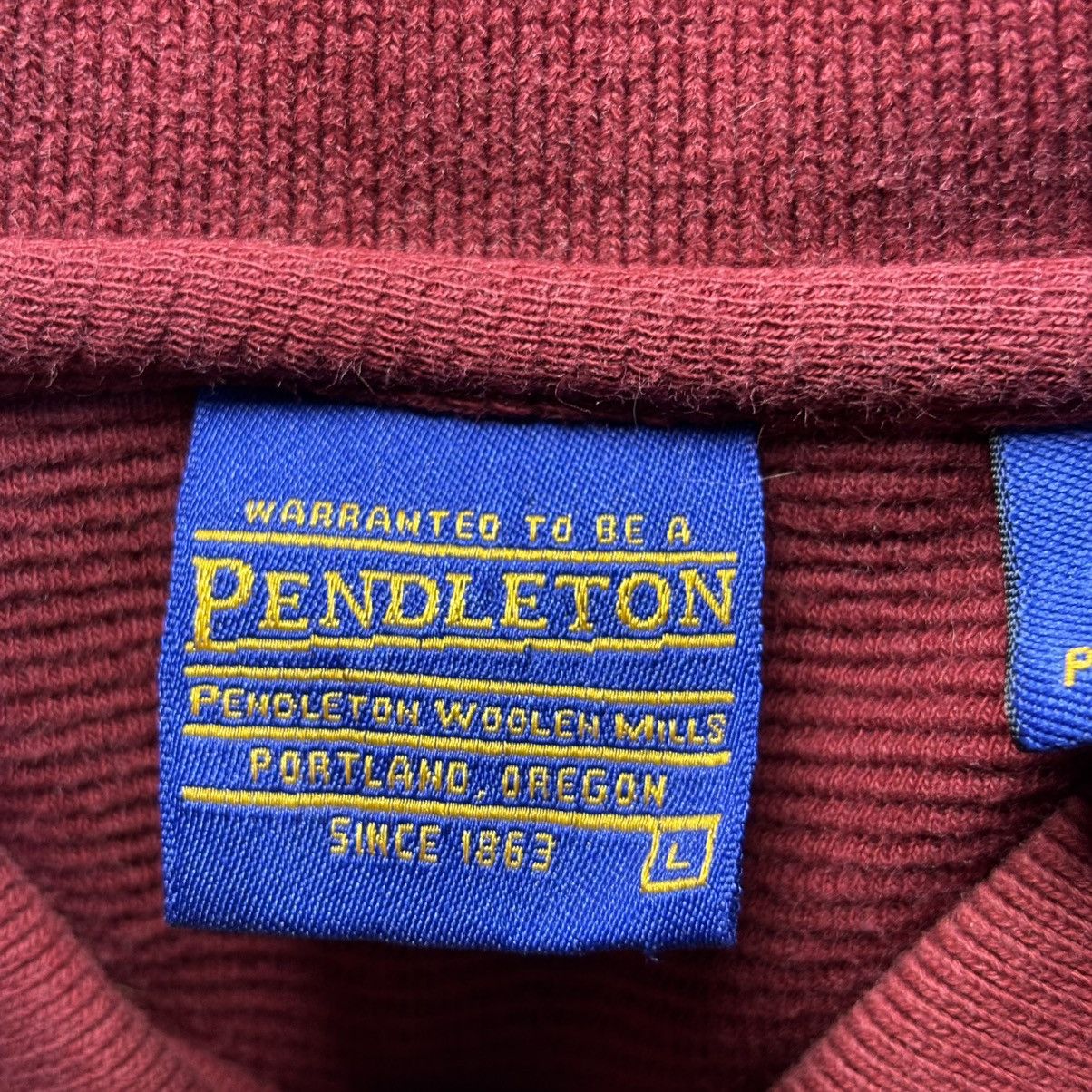 Pendleton Pendleton woolen mills rn # 29685 thick polo shirt men’s L Size US L / EU 52-54 / 3 - 14 Thumbnail