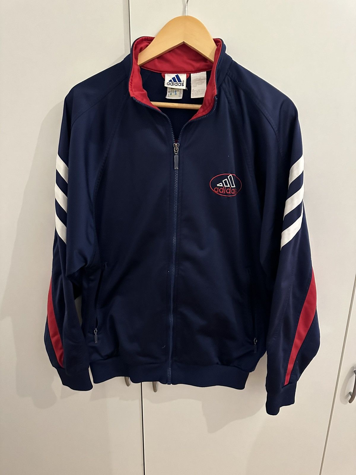 Adidas Adidas Jacket Size M-L Vintage Retro Jacke Size US M / EU 48-50 / 2 - 3 Thumbnail
