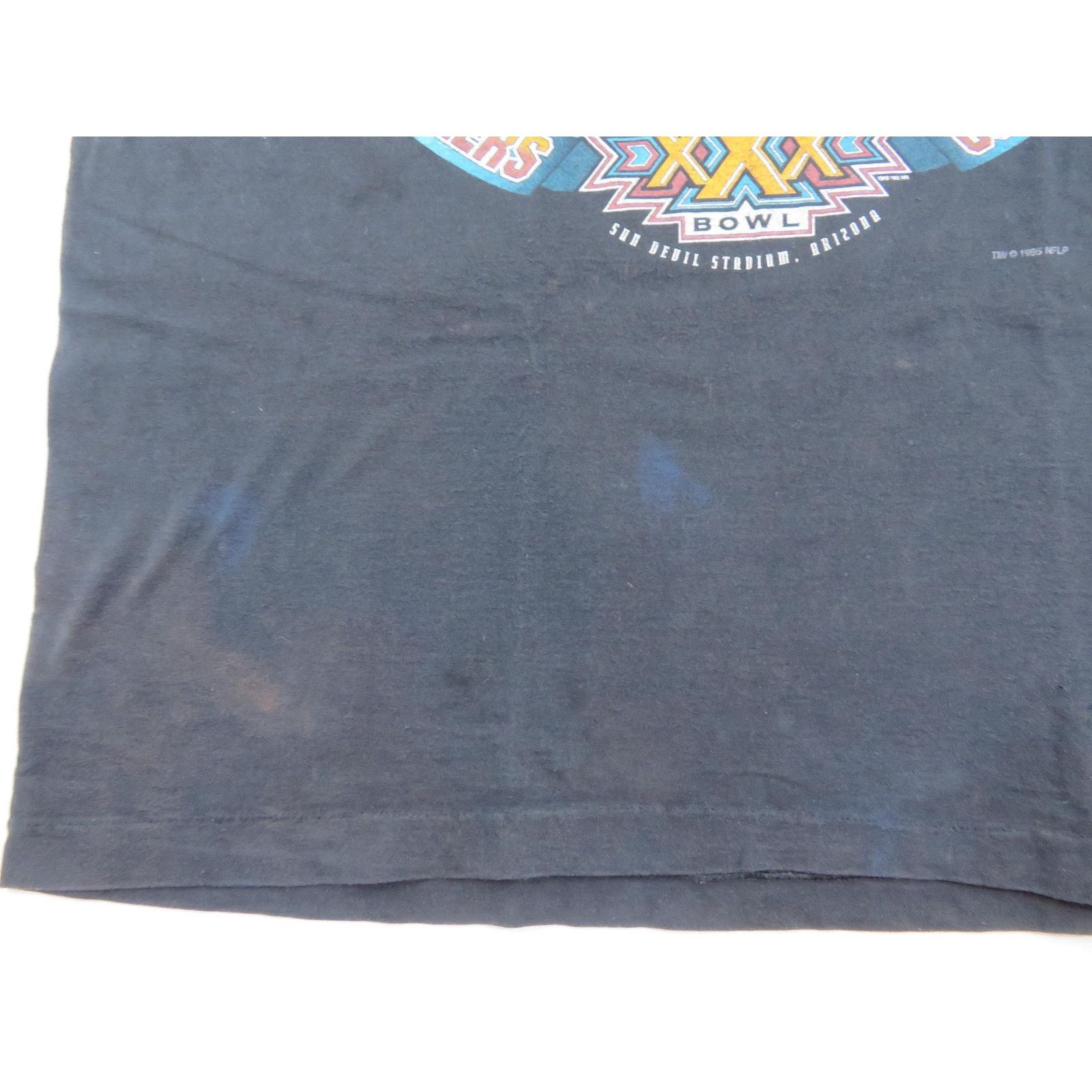 Salem Sportswear 90s Super Bowl XXX T-shirt, Dallas Cowboys vs Steelers XL Size US XL / EU 56 / 4 - 8 Thumbnail