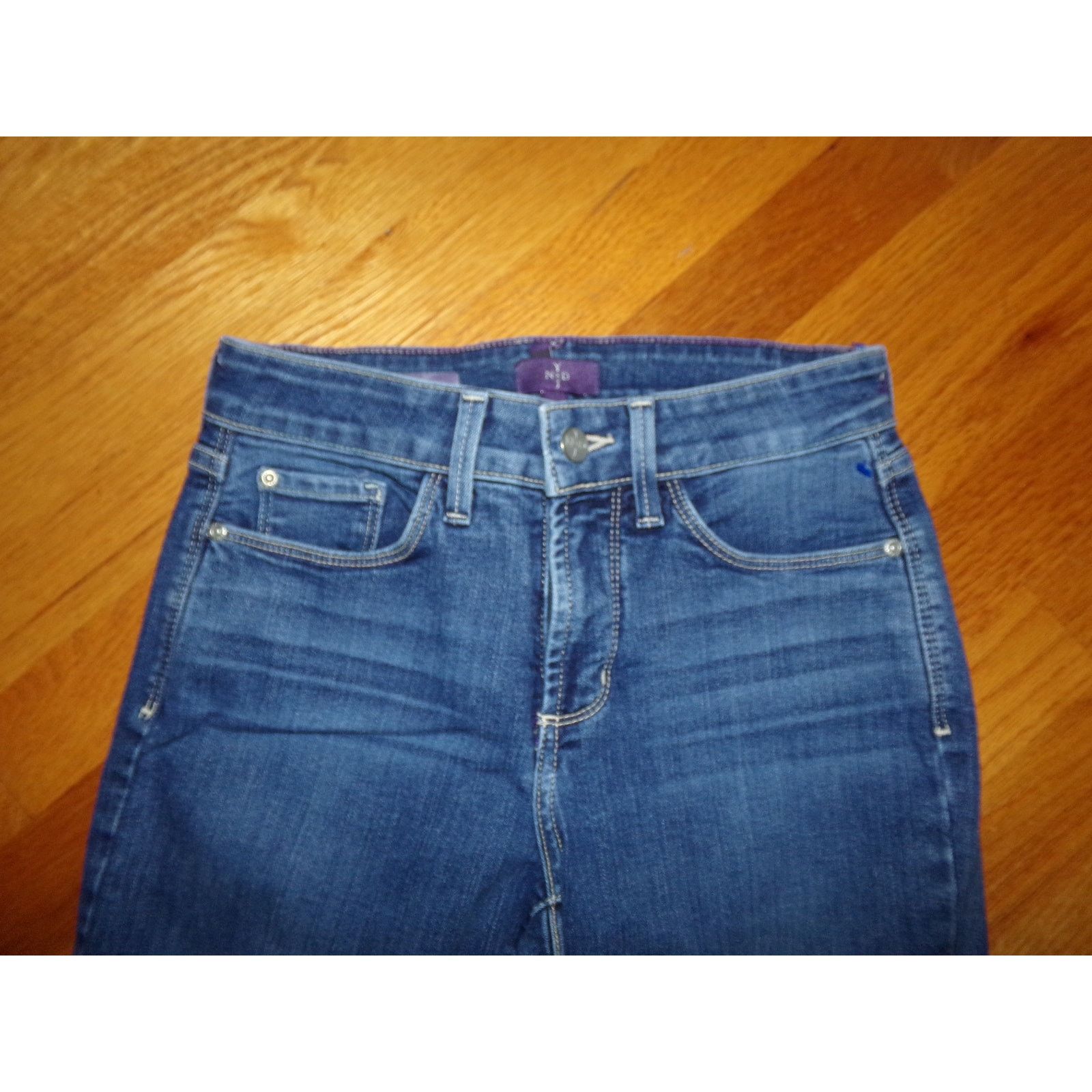 NYDJ NYDJ Marilyn Straight size 0 Mint condition Size 25" / US 0 / IT 36 - 2 Thumbnail