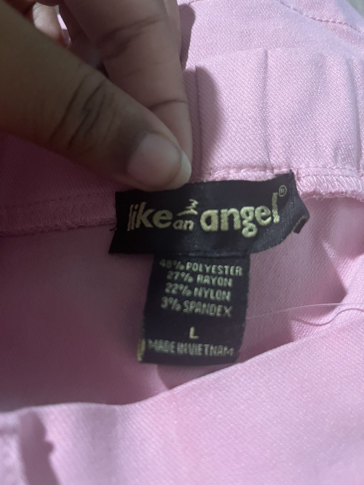 Designer Pink cargo skirt Size 31" - 4 Thumbnail