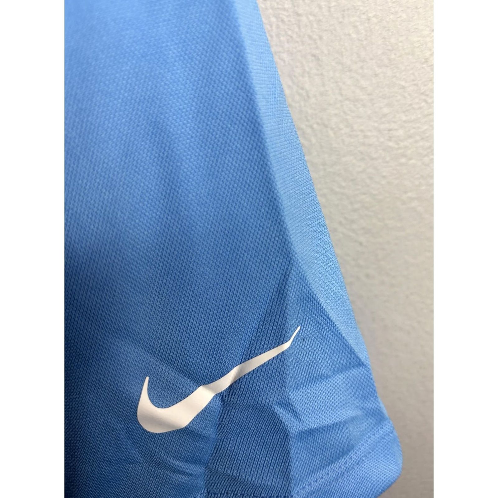 Nike Nike Dri-FIT Polo Shirt Mens L Blue Golf 90s? 00s? Size US L / EU 52-54 / 3 - 4 Thumbnail