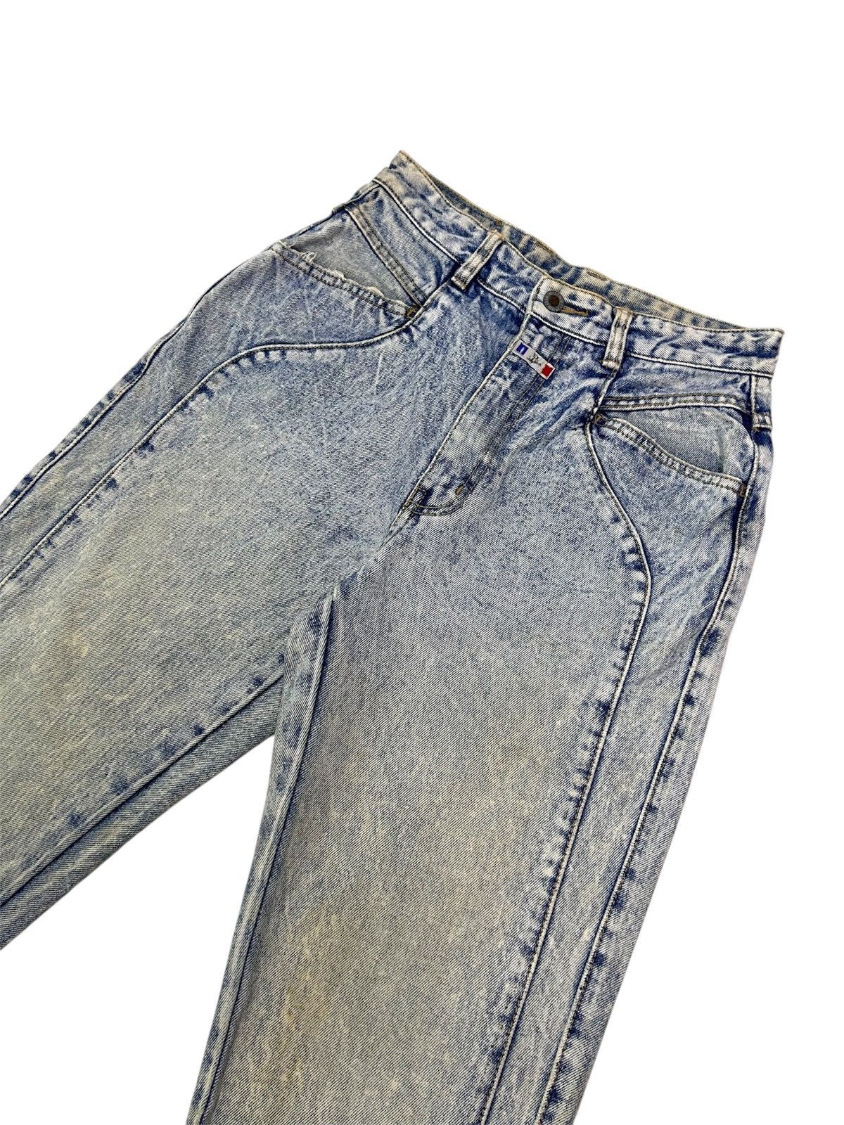 Japanese Brand × Vintage 💥Vintage Japanese Denim Mud Wash Ripped Jeans Size US 27 - 3 Thumbnail