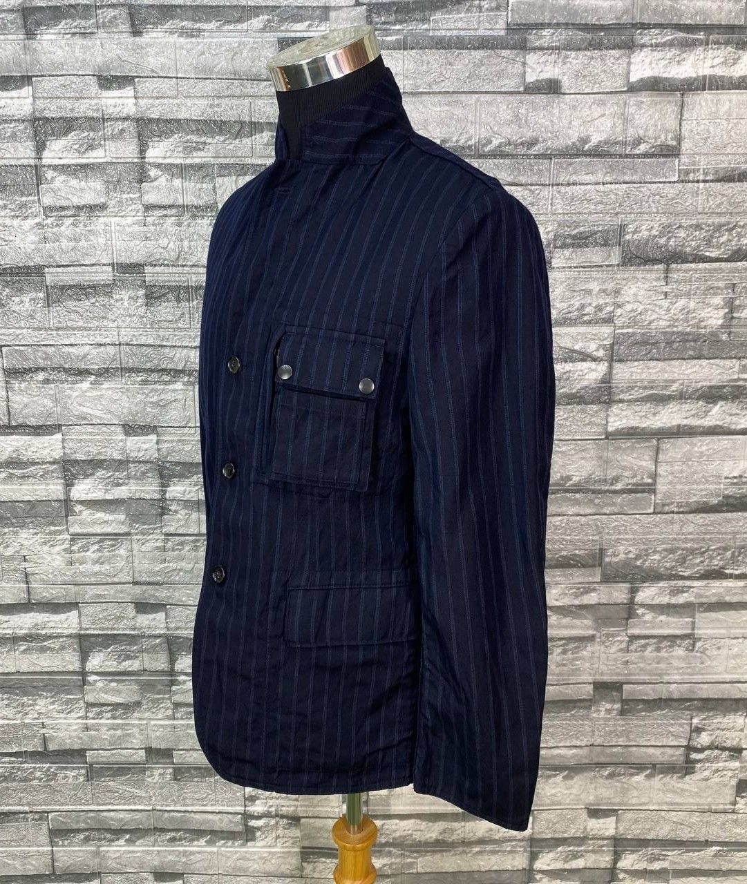 Comme des Garcons AD2007 COMME DES GARCON PINSTRIPED CHORE JACKET Size US S / EU 44-46 / 1 - 3 Thumbnail