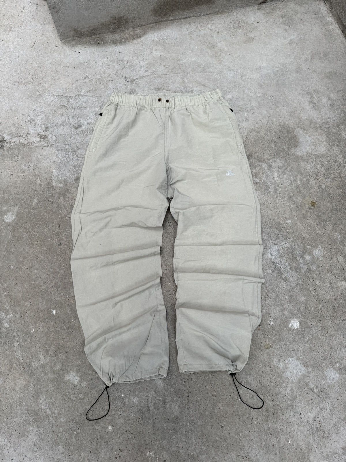 Adidas VINTAGE RARE ADIDAS BAGGY DRILL PANTS Size US 34 / EU 50 - 2 Thumbnail