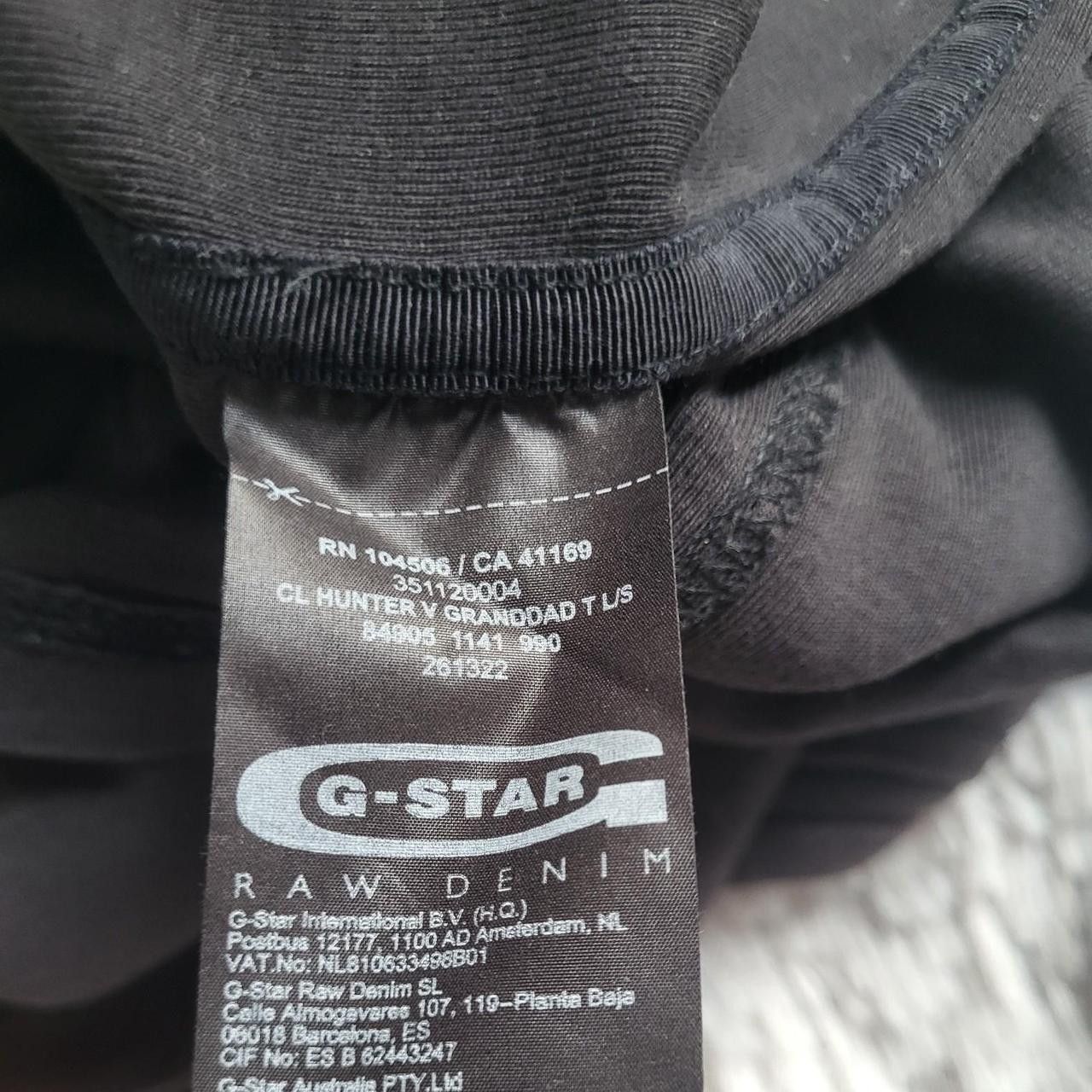 G-Star G-Star RAW Men's Black long-sleeve size L Size US L / EU 52-54 / 3 - 3 Thumbnail