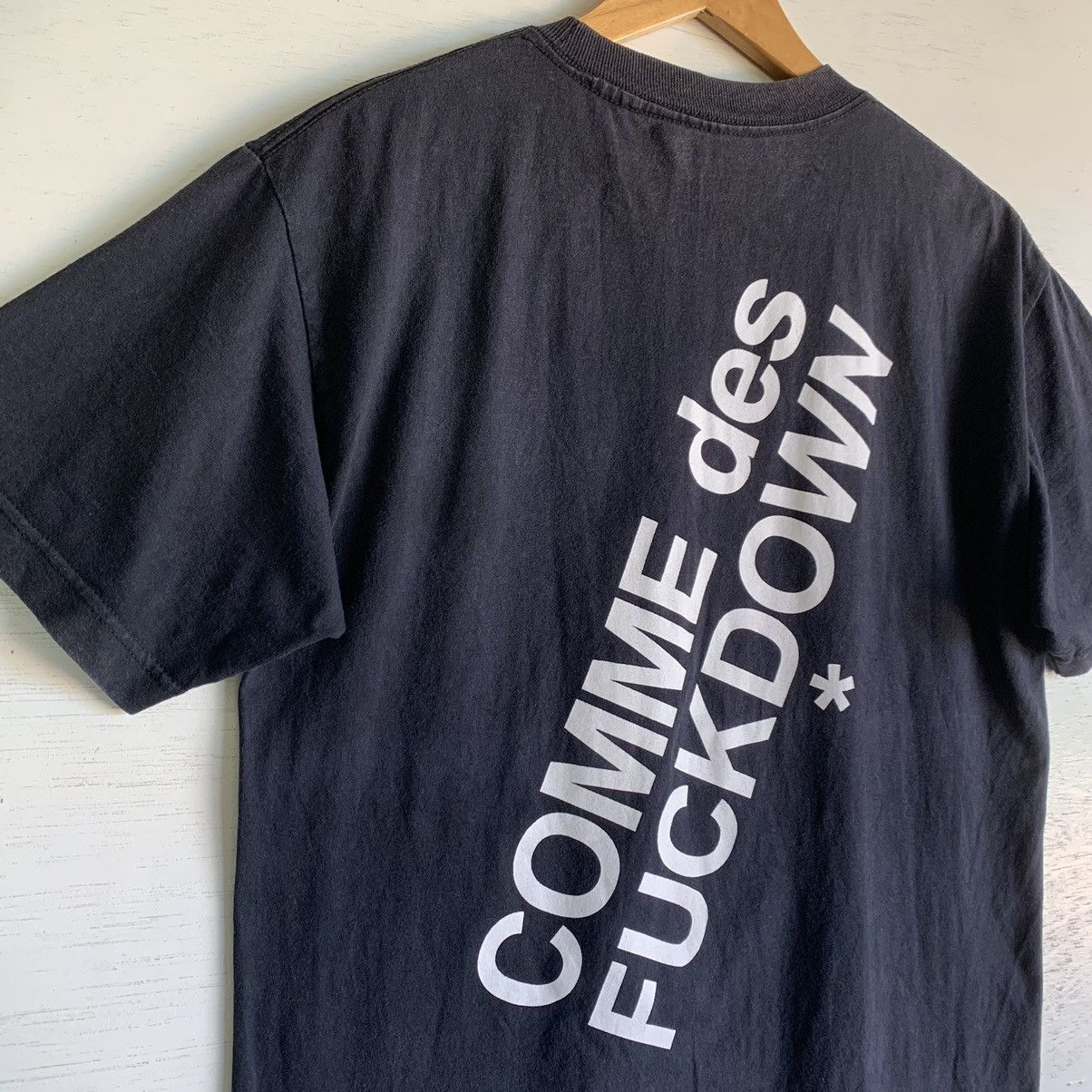 Comme Des Fuck Down The Cut COMME des FUCKDOWN Tee Uneven Faded Size US M / EU 48-50 / 2 - 18 Thumbnail