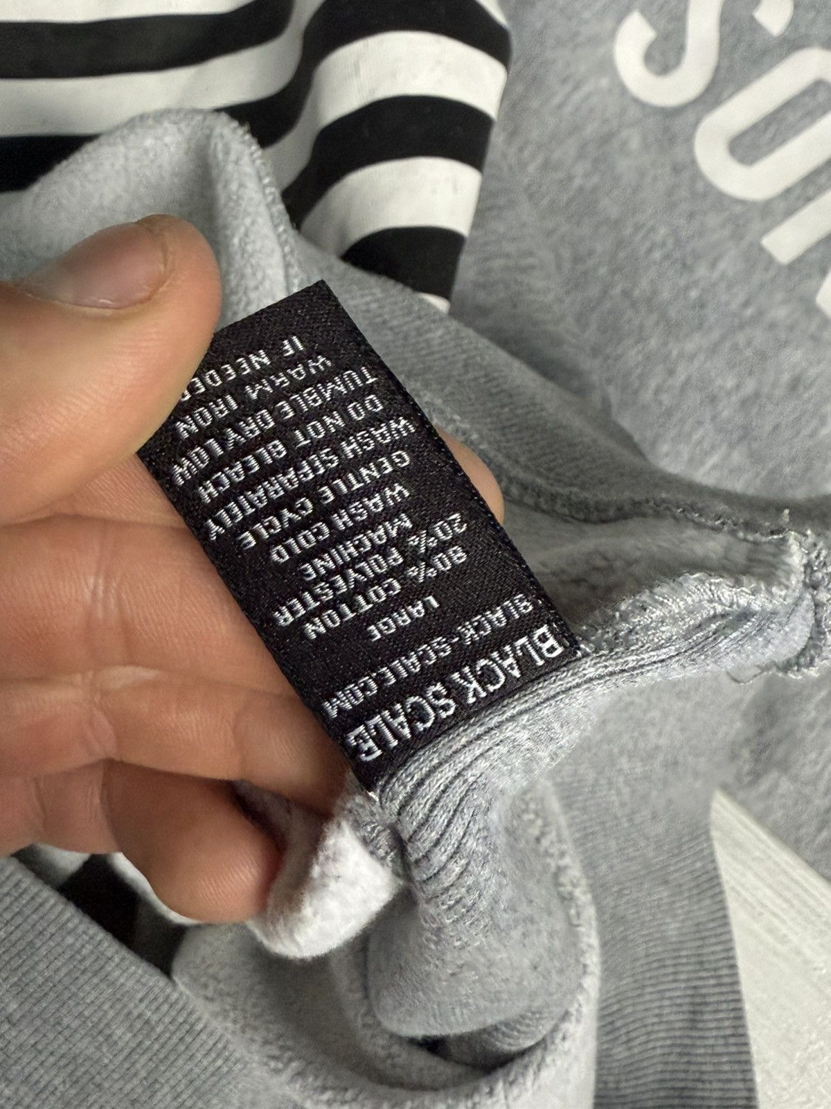 A$AP Rocky × Black Scale Black Scale X A$ap Rocky sweatshirt Sons of death USA flag Size US L / EU 52-54 / 3 - 9 Thumbnail