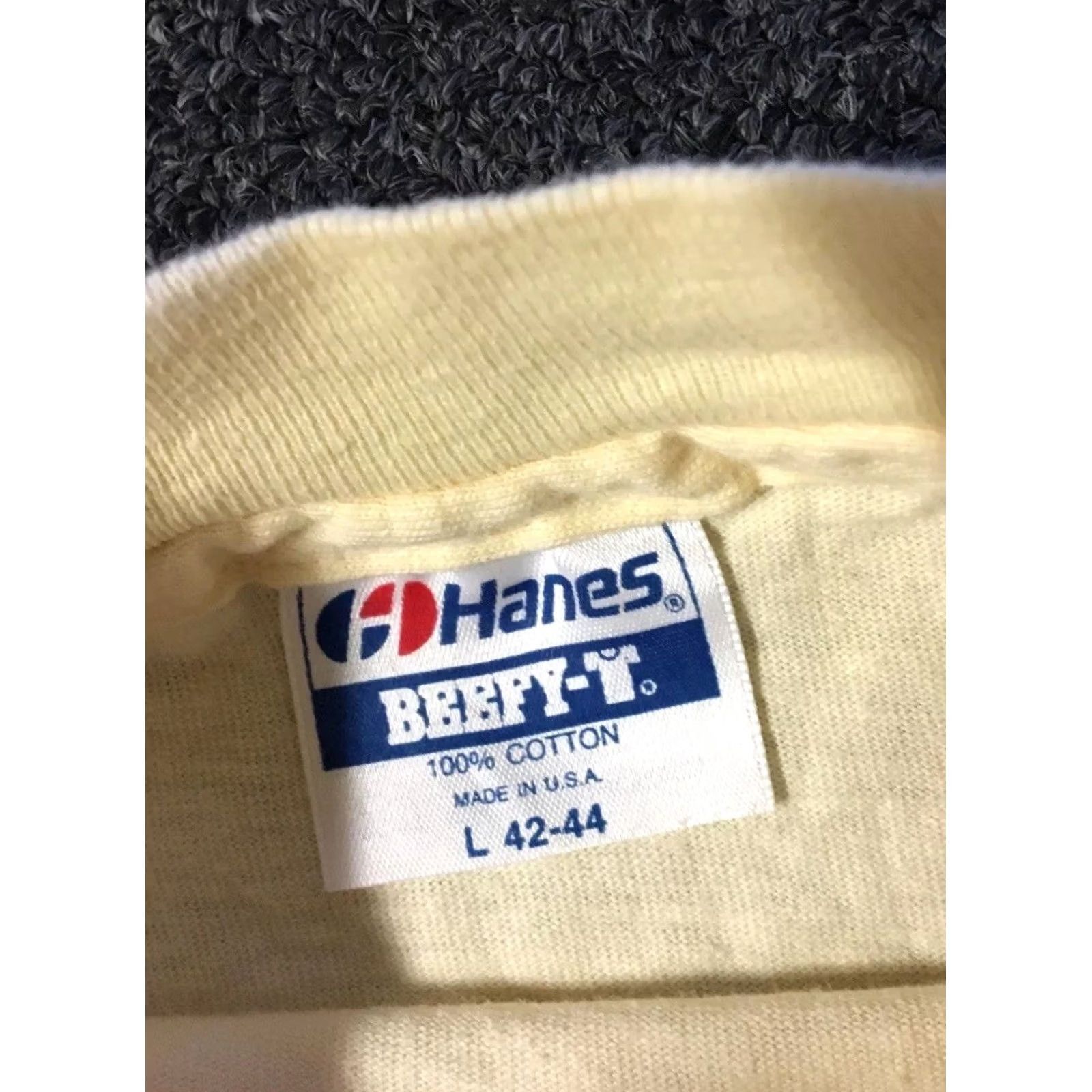 Vintage VINTAGE Louisiana Wild Turkey Fest Shirt M Yellow 80s Grunge Animal Joke Single Stitch Mens T-Shirt Size US M / EU 48-50 / 2 - 7 Thumbnail