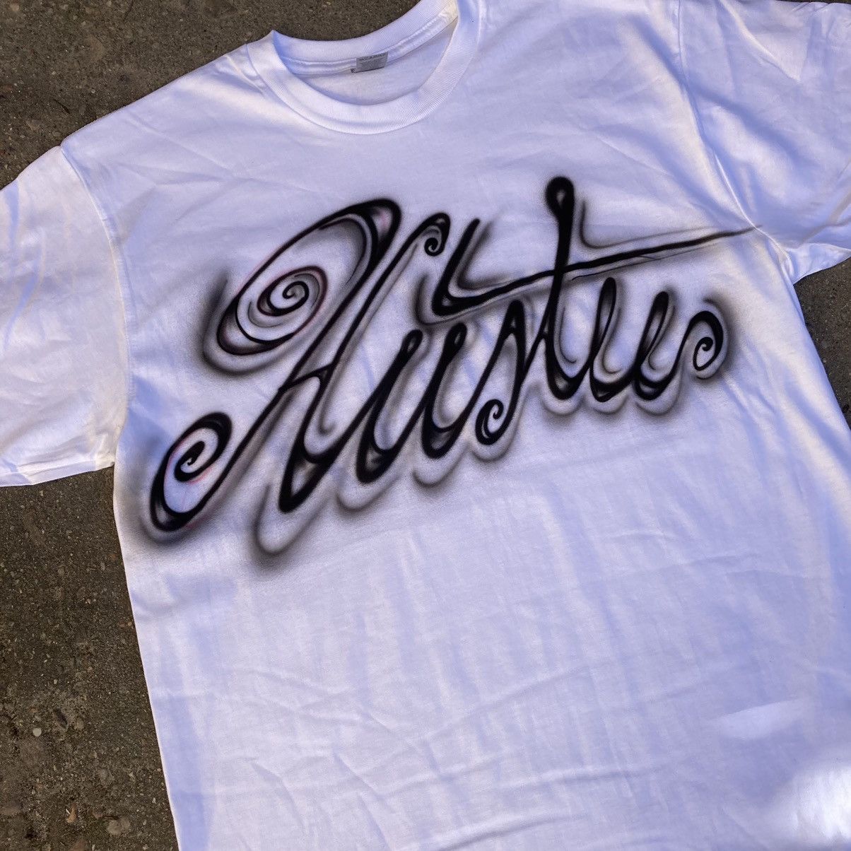 Vintage Custom Tshirt Hustle Size US M / EU 48-50 / 2 - 2 Thumbnail