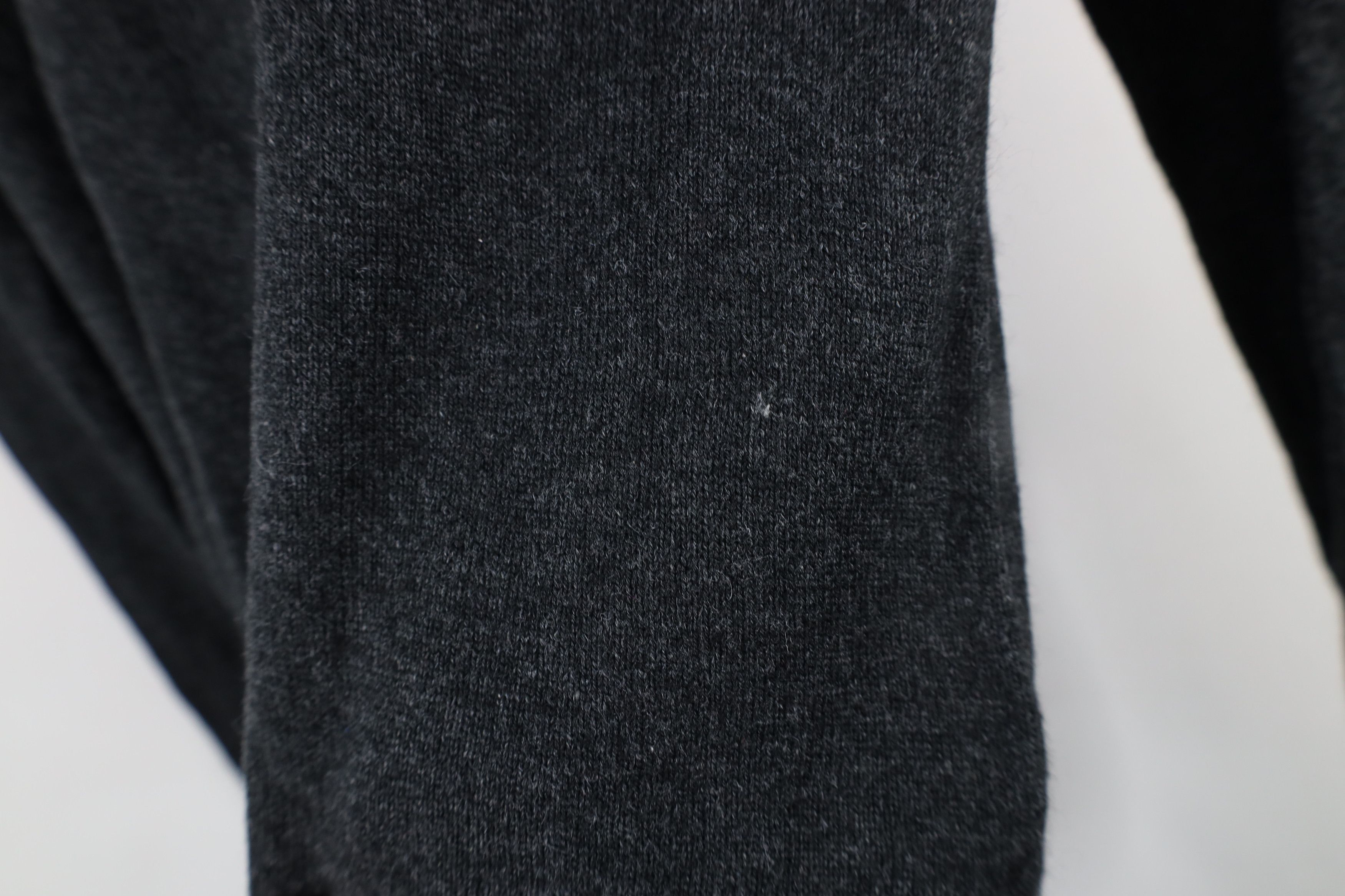 Vintage Vintage 90s Streetwear Silk Knit Turtleneck Sweater Gray Size M / US 6-8 / IT 42-44 - 6 Thumbnail