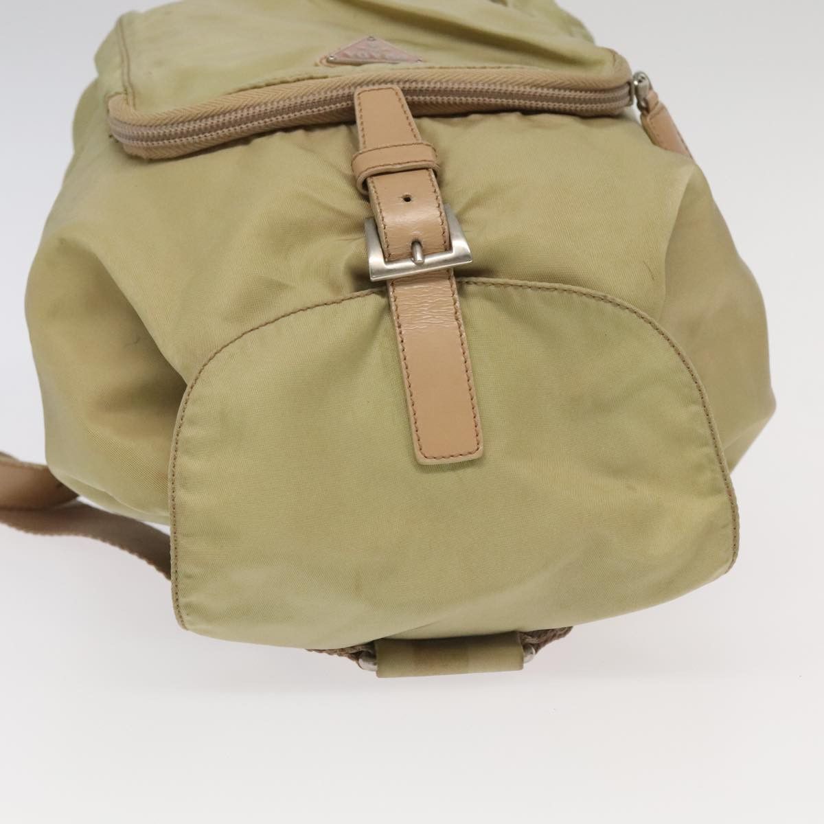 Prada PRADA Backpack Nylon Khaki Silver Size ONE SIZE - 6 Thumbnail