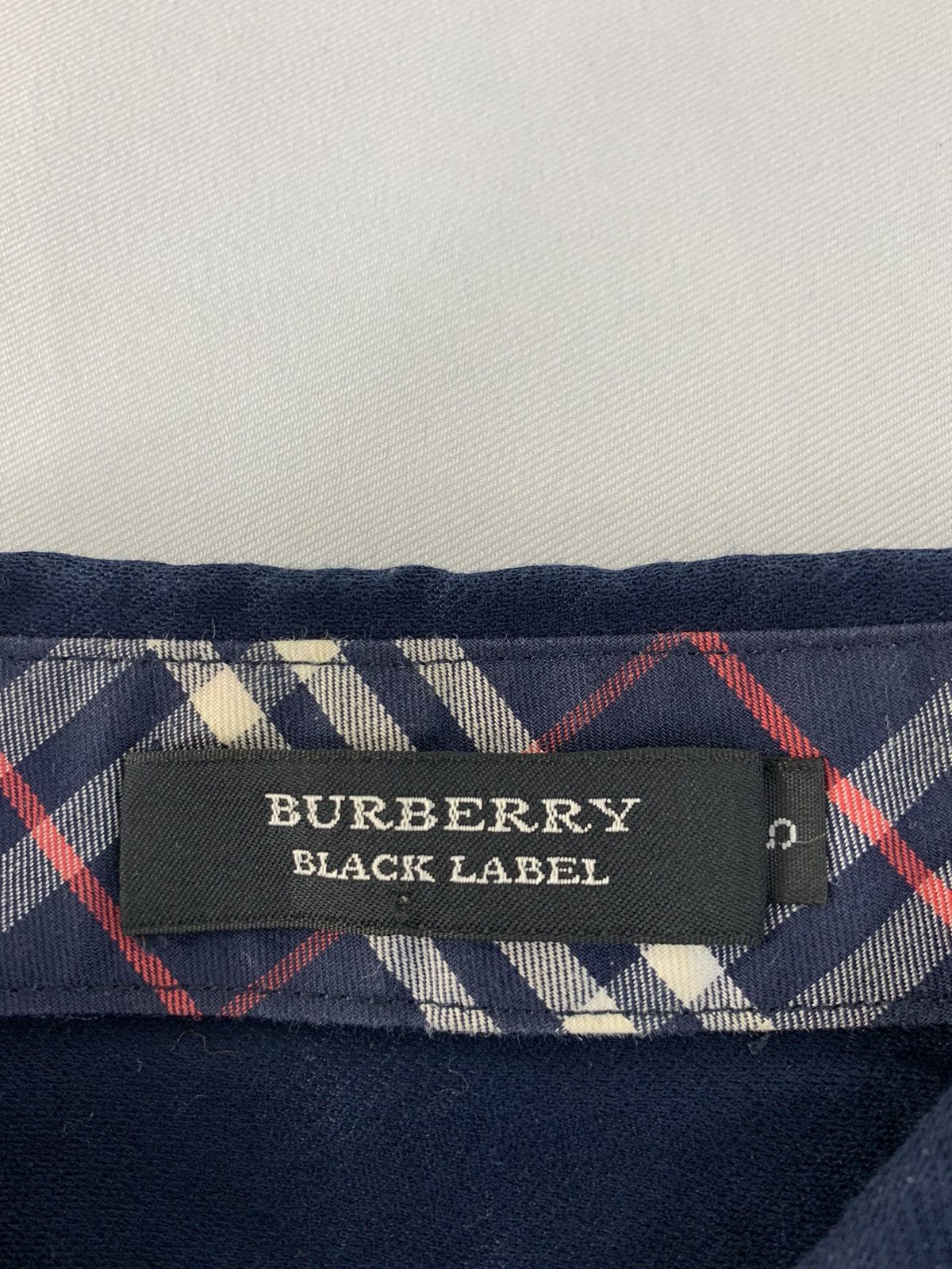 Burberry Hype Burberry Black Label Plain Polo Longsleeve Tee Size US M / EU 48-50 / 2 - 5 Thumbnail