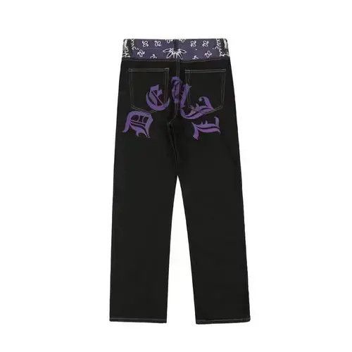 Other pattern y2k hiphop jeans Size US 30 / EU 46 - 2 Thumbnail