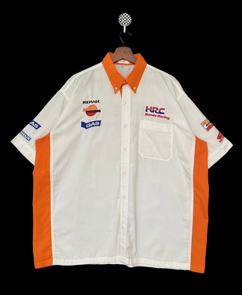 Vintage Vintage Racing Team Brand Repsol Shirt 1990s Size US XXL / EU 58 / 5 - 1 Thumbnail