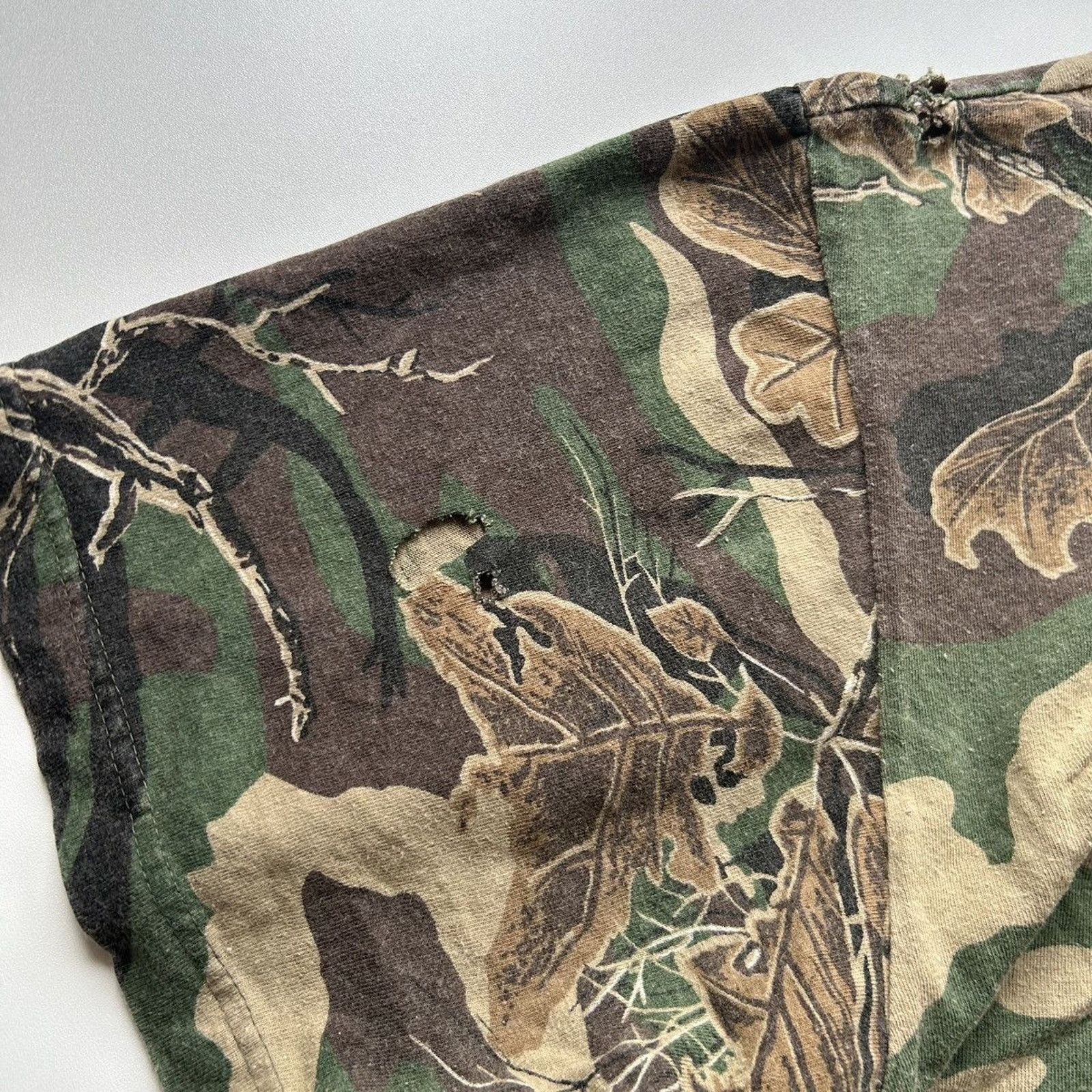 Realtree Vintage 90s Real Tree Camo T Shirt Sz XXL Hunting Camouflage Size US XXL / EU 58 / 5 - 7 Thumbnail