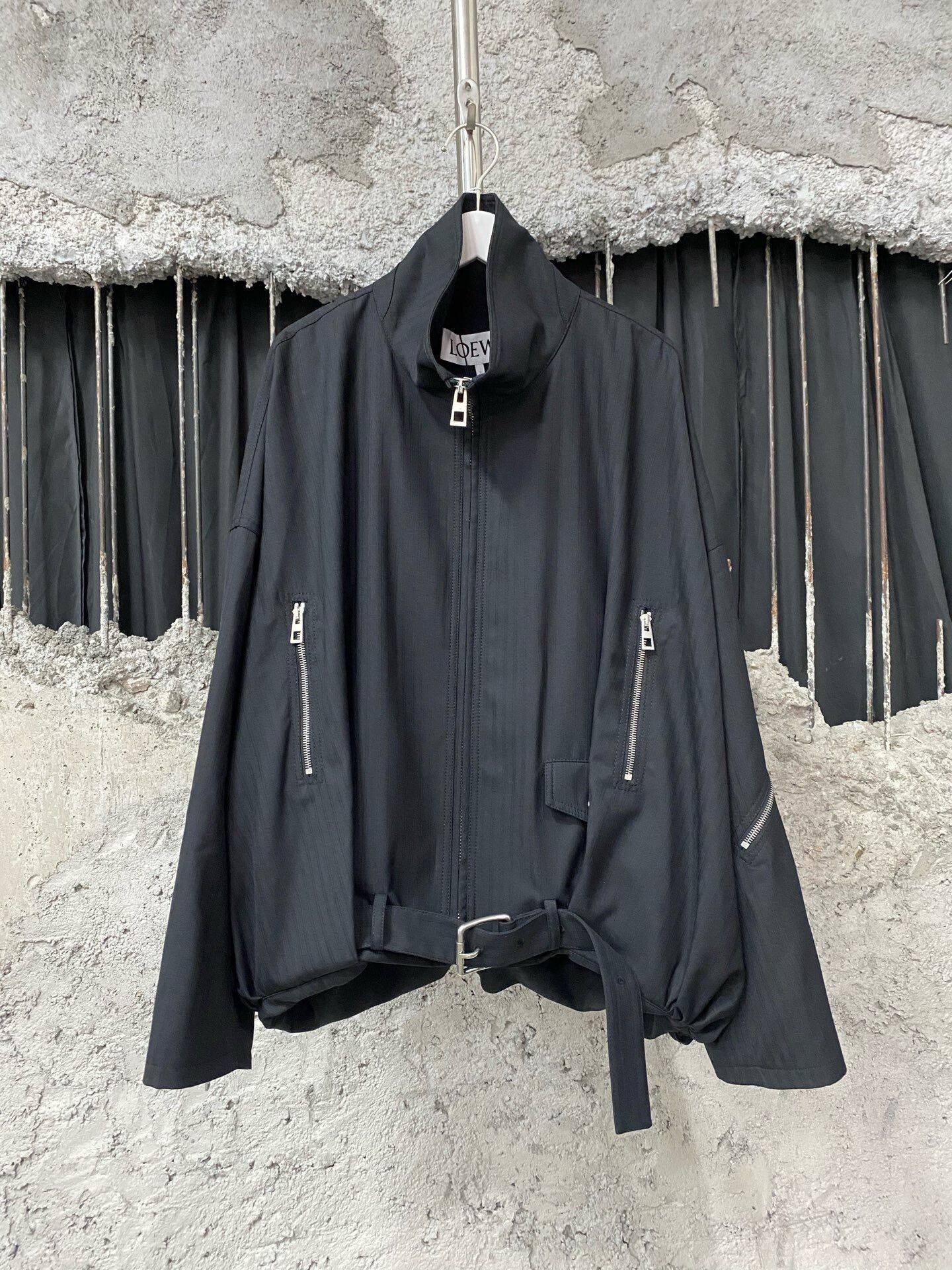 Loewe Loewe Black Wool Balloon Jacket Size M / US 6-8 / IT 42-44 - 1 Thumbnail