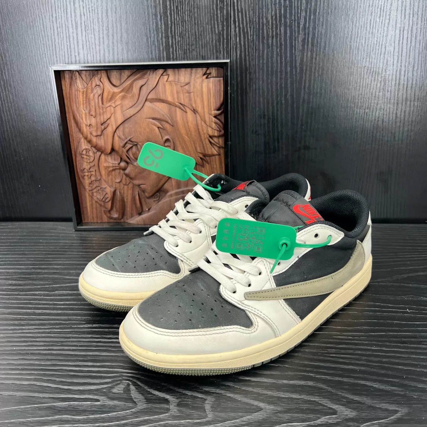 Nike Air Jordan 1 Low TS Olive Barb 5.0 41 Size US 9.5 / EU 42-43 - 1 Thumbnail