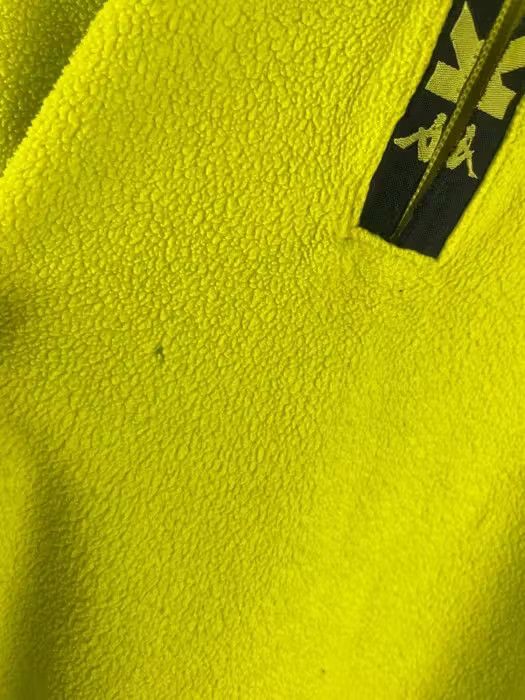 Kappa Vintage kappa fleece jacket 1/4 logo zip size XXLarge acid Size US XXL / EU 58 / 5 - 5 Thumbnail