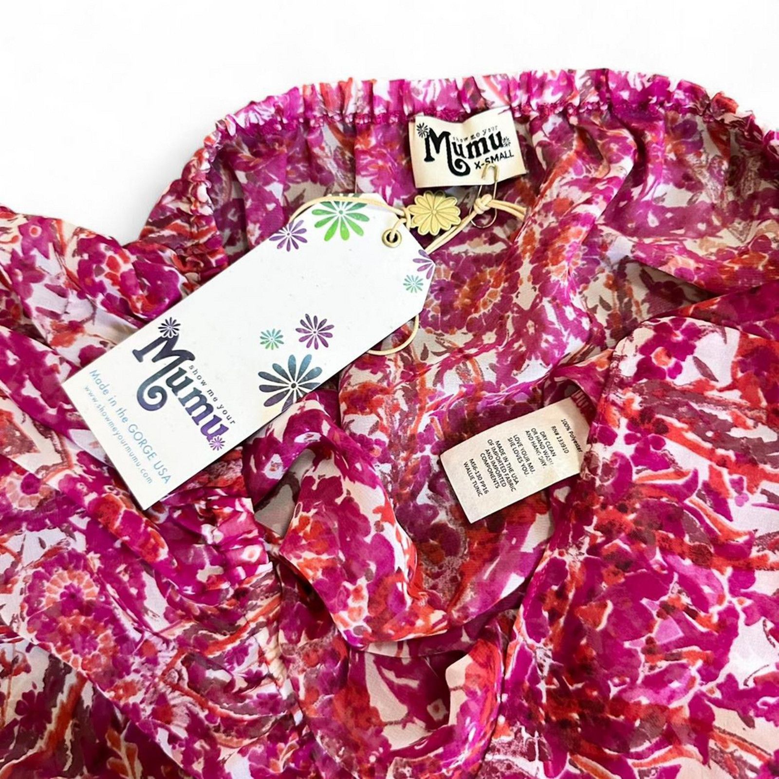 Show Me Your MuMu Show me your mumu wallie tunic paisley sheer off shoulder Size XS / US 0-2 / IT 36-38 - 5 Thumbnail