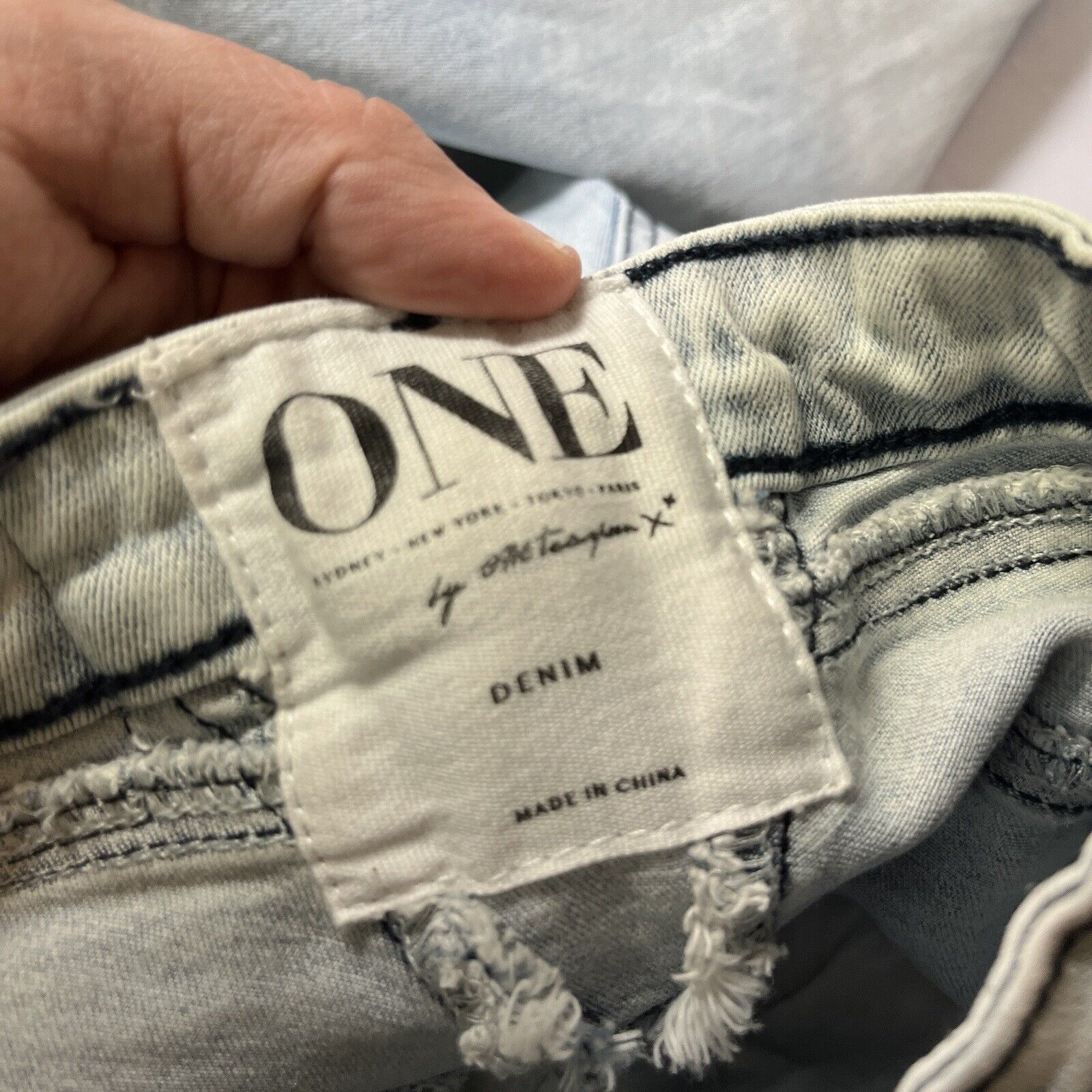 One Teaspoon One by One Teaspoon Valiant Dixies High Waist J Size 27" / US 4 / IT 40 - 4 Thumbnail
