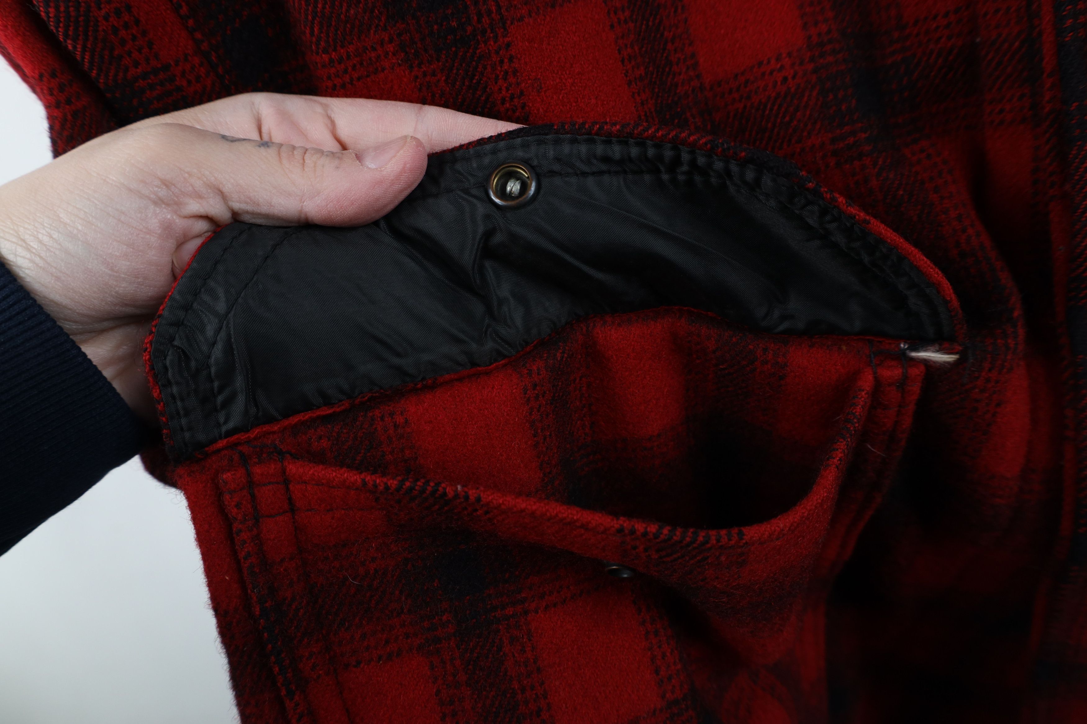 Woolrich Woolen Mills Vintage 70s Woolrich Wool Quilted Birding Jacket USA Size US XL / EU 56 / 4 - 8 Thumbnail