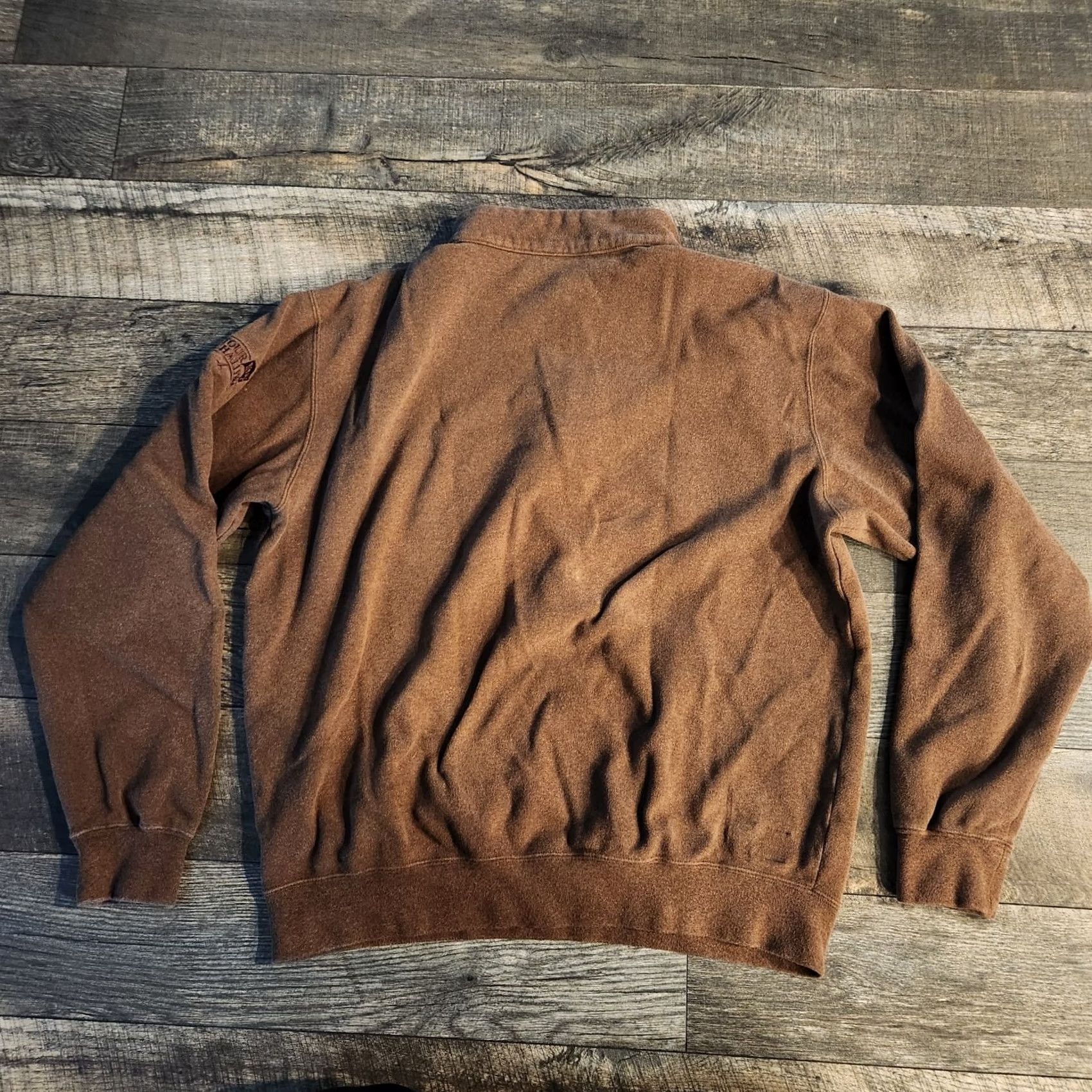 Peter Millar Peter Millar Shirt Mens M Brown Wendy Tour Golf Zip Sweatshirt Pullover Cotton Size US M / EU 48-50 / 2 - 6 Thumbnail