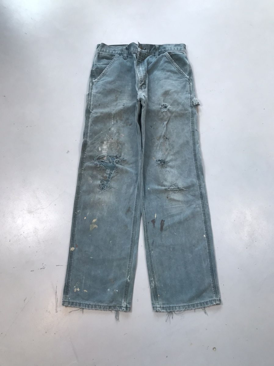 Vintage Carhartt Painted carpenter denim
