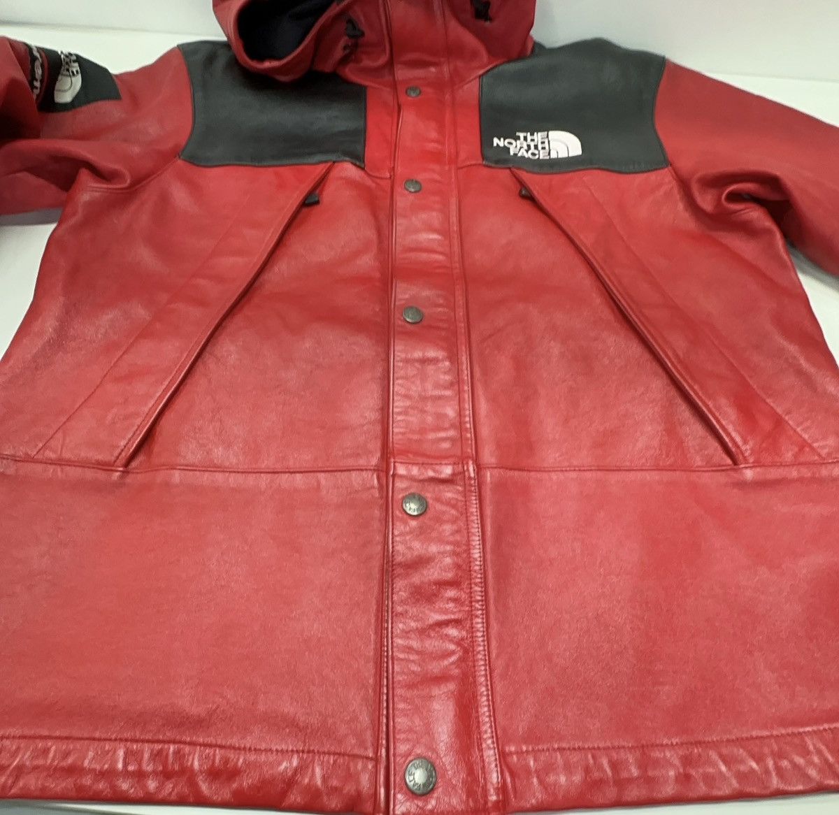 The North Face Supreme tnf the north face leather mountain parka Jacket Size US M / EU 48-50 / 2 - 5 Thumbnail