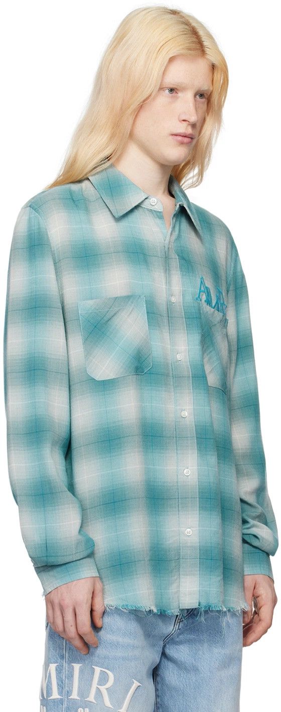 Amiri o1w1db10125 Check Shirt in Multicolor Size US XL / EU 56 / 4 - 2 Thumbnail