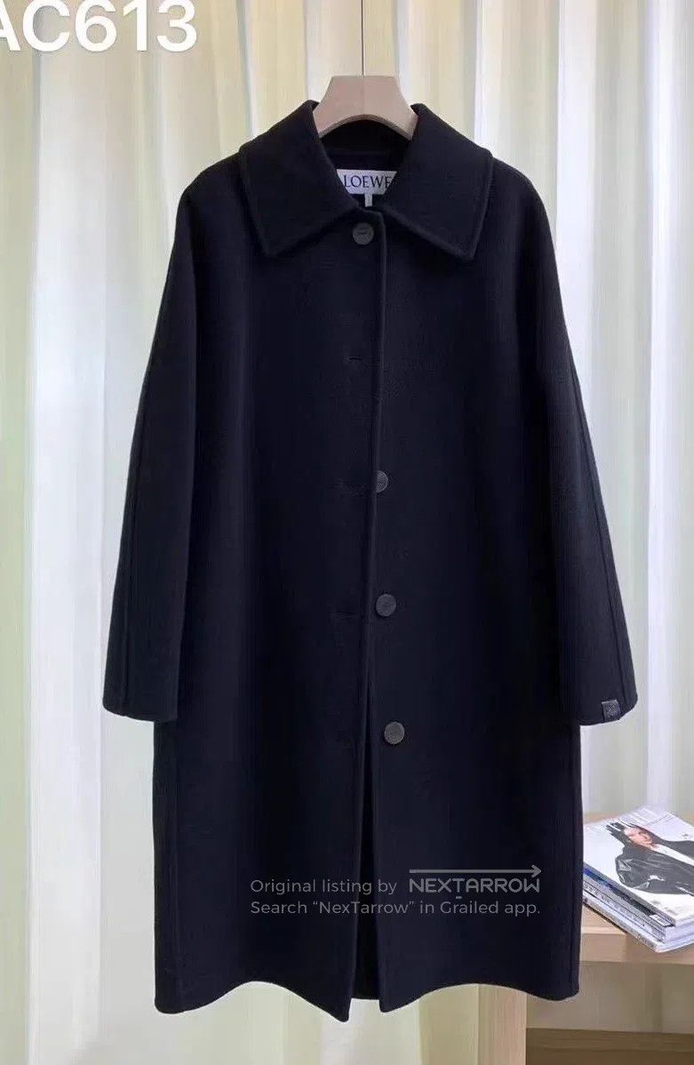 Loewe Loewe Wool Coat Size XXS / US 00 / IT 34 - 6 Thumbnail