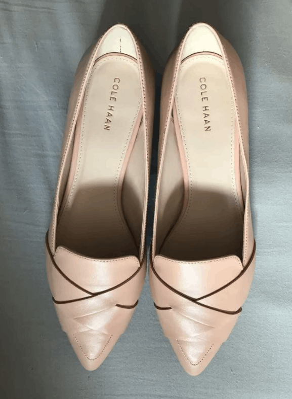 Cole Haan Womens Leather Pink Shoes by Cole Haan Size US 8 / IT 38 - 8 Thumbnail