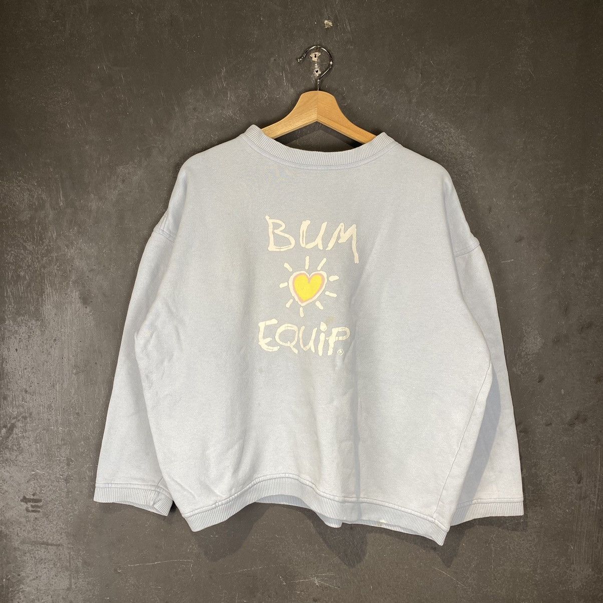 B.U.M Equipment Rare y2k BUM Equipment Baggy Boxy Crewneck Size M / US 6-8 / IT 42-44 - 1 Thumbnail