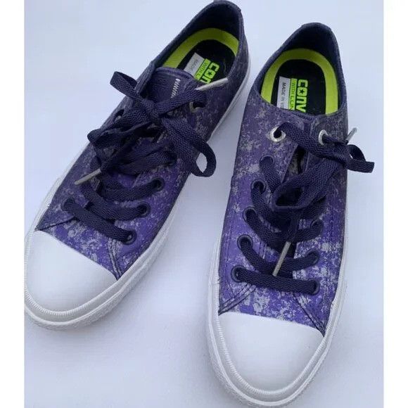 Converse Rare Reflective Purple Converse – John Varvatos Editiion Size US 7 / EU 40 - 6 Thumbnail