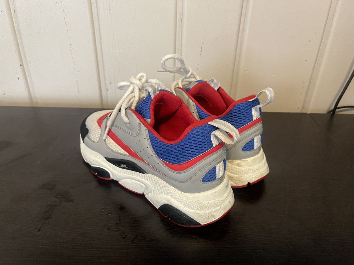 Dior Dior B22 'Grey Red Blue' Size US 8.5 / EU 41-42 - 4 Thumbnail