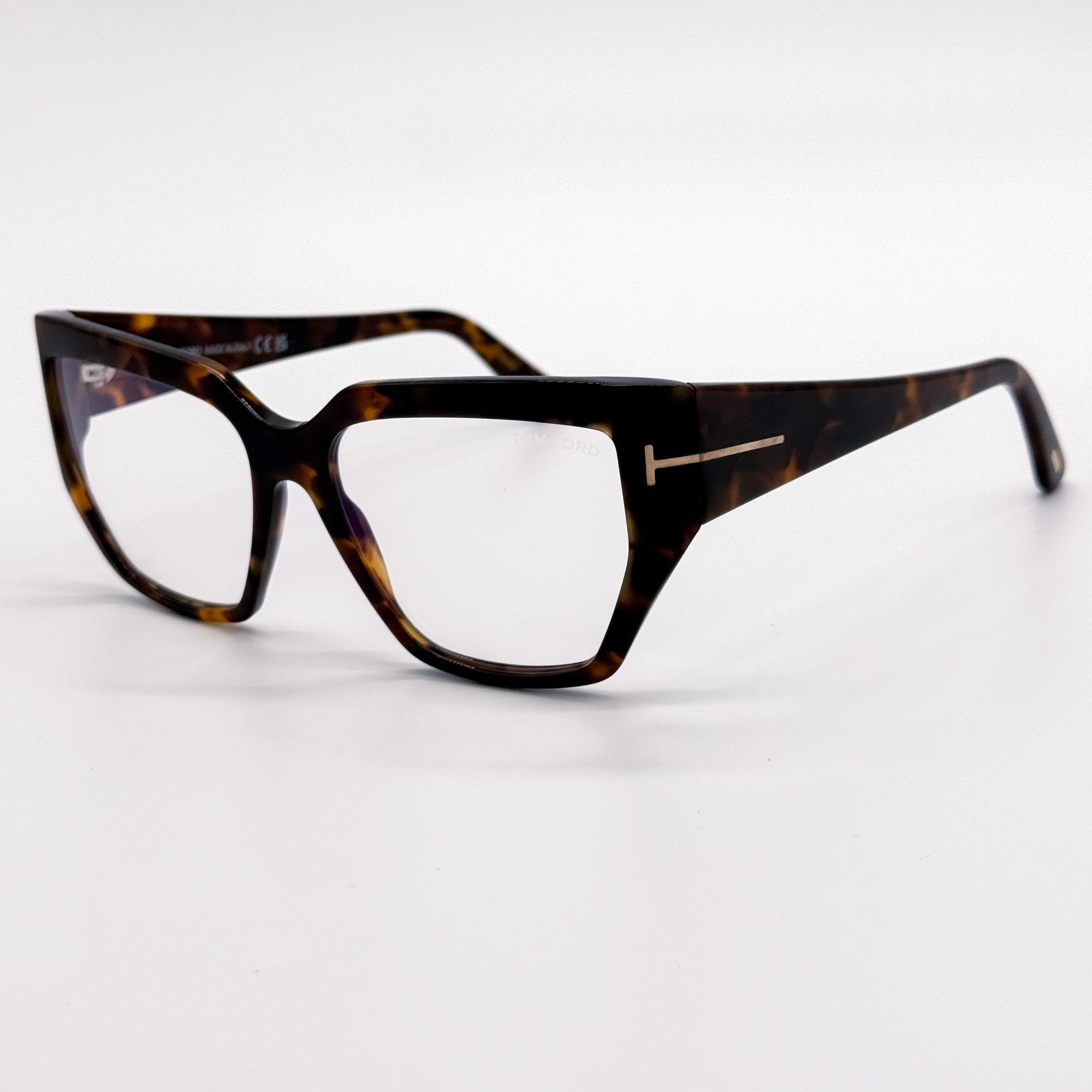 Tom Ford NEW TOM FORD EYEGLASSES TF5951 052 HAVANA WOMEN FT5951 052 Size ONE SIZE - 4 Thumbnail
