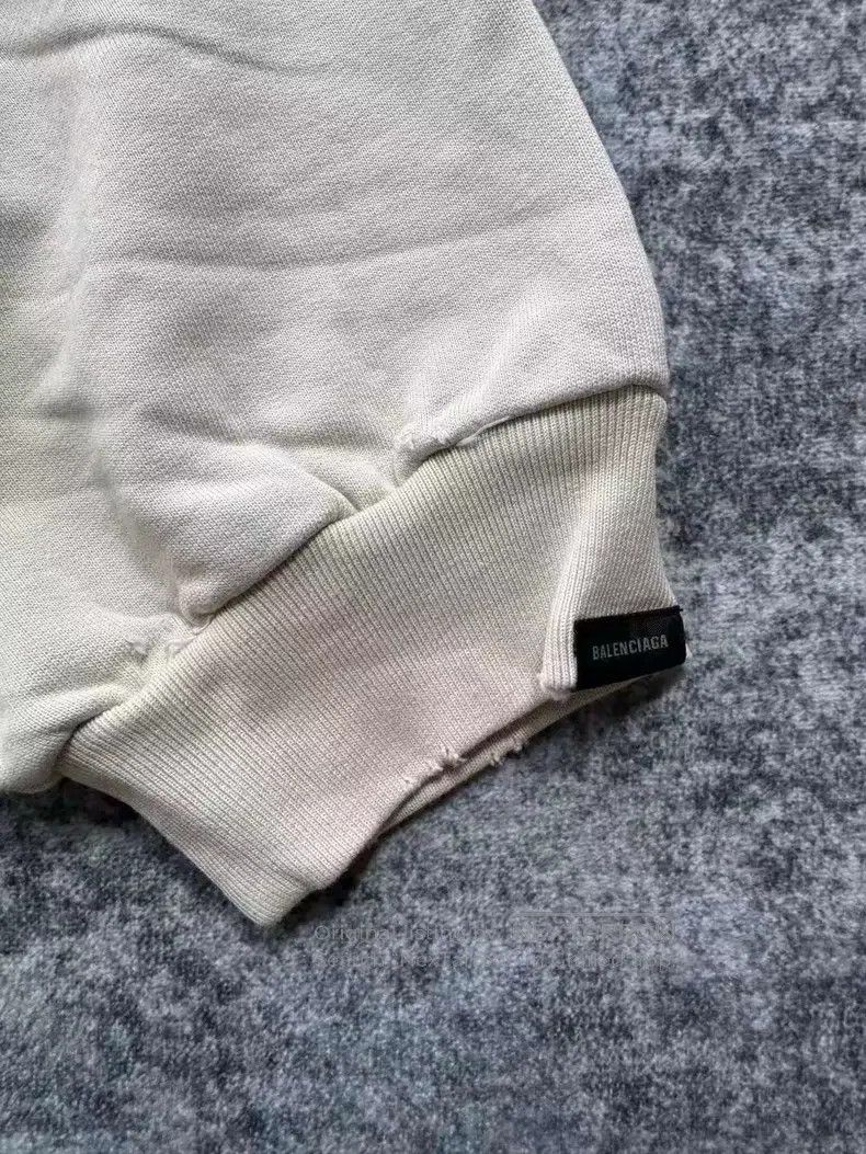 Balenciaga Balenciaga Be Nice Beige Sweatshirt Size US L / EU 52-54 / 3 - 4 Thumbnail