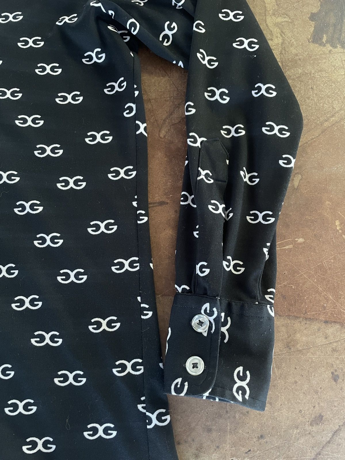 Givenchy RARE 1970’s Givenchy X Chesa GG logo Button Up Shirt Size US S / EU 44-46 / 1 - 4 Thumbnail