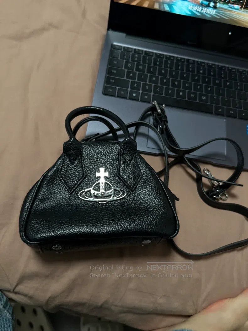 Vivienne Westwood Vivienne Westwood size os Saturn mini bowling bag for women Size ONE SIZE - 1 Thumbnail