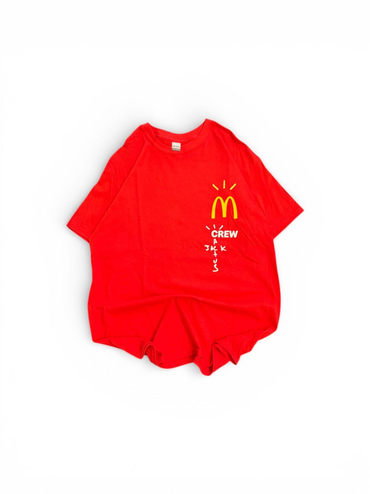 Travis Scott Travis Scott x McDonalds Crew Tee Size US L / EU 52-54 / 3 - 1 Thumbnail
