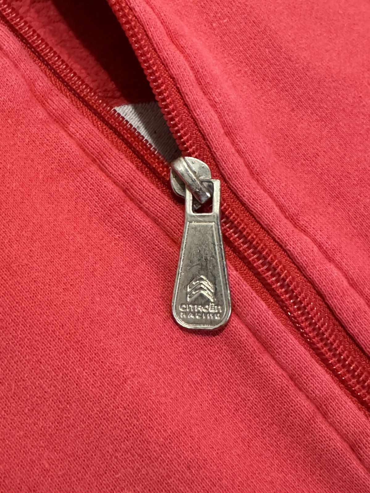 Vintage 🔷Vintage Citroen Racing Zip Fleece Sweatshirt 90s🔷 Size US L / EU 52-54 / 3 - 5 Thumbnail
