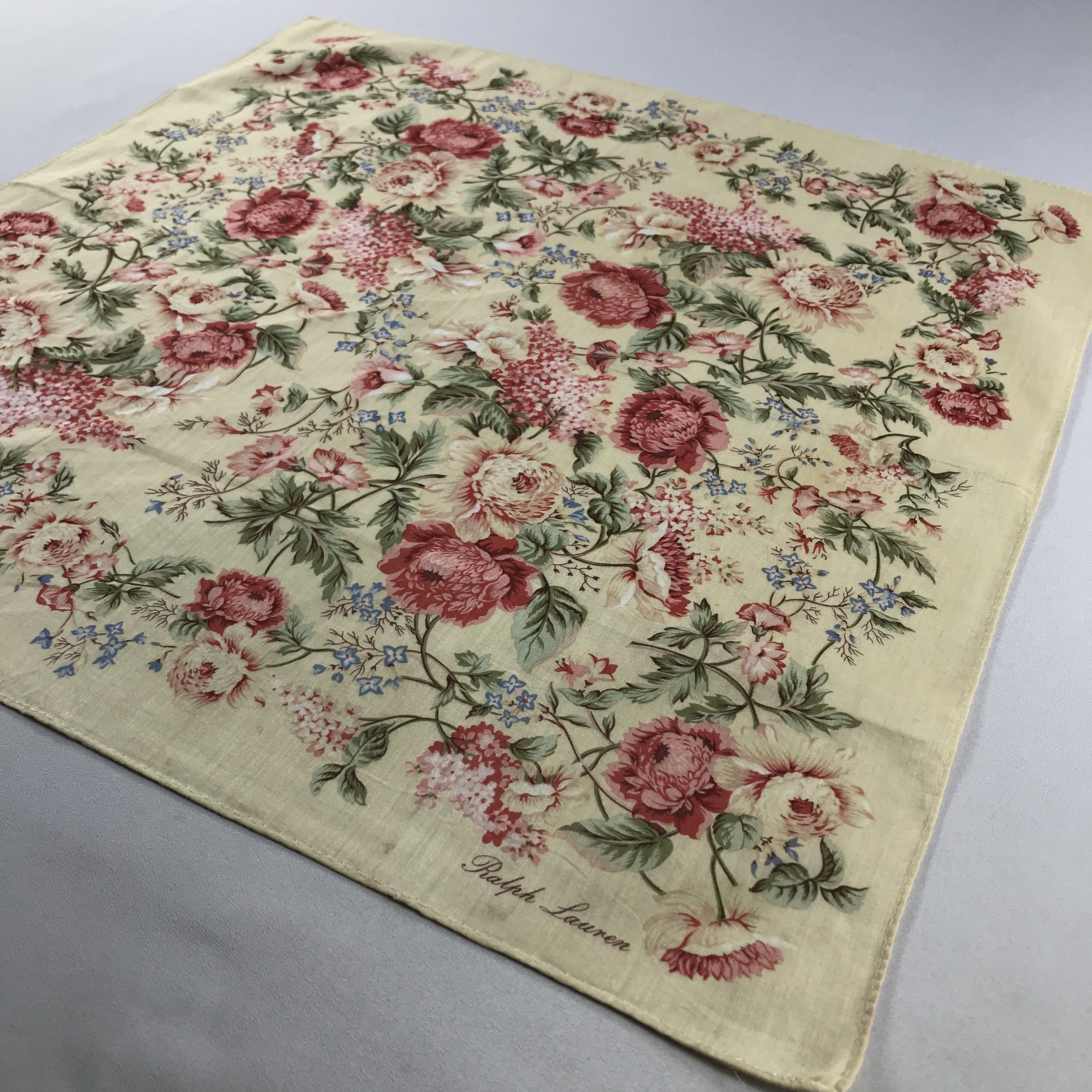 Ralph Lauren Ralph Lauren Floral Handkerchief / Bandana / Neckerchief Size ONE SIZE - 4 Thumbnail