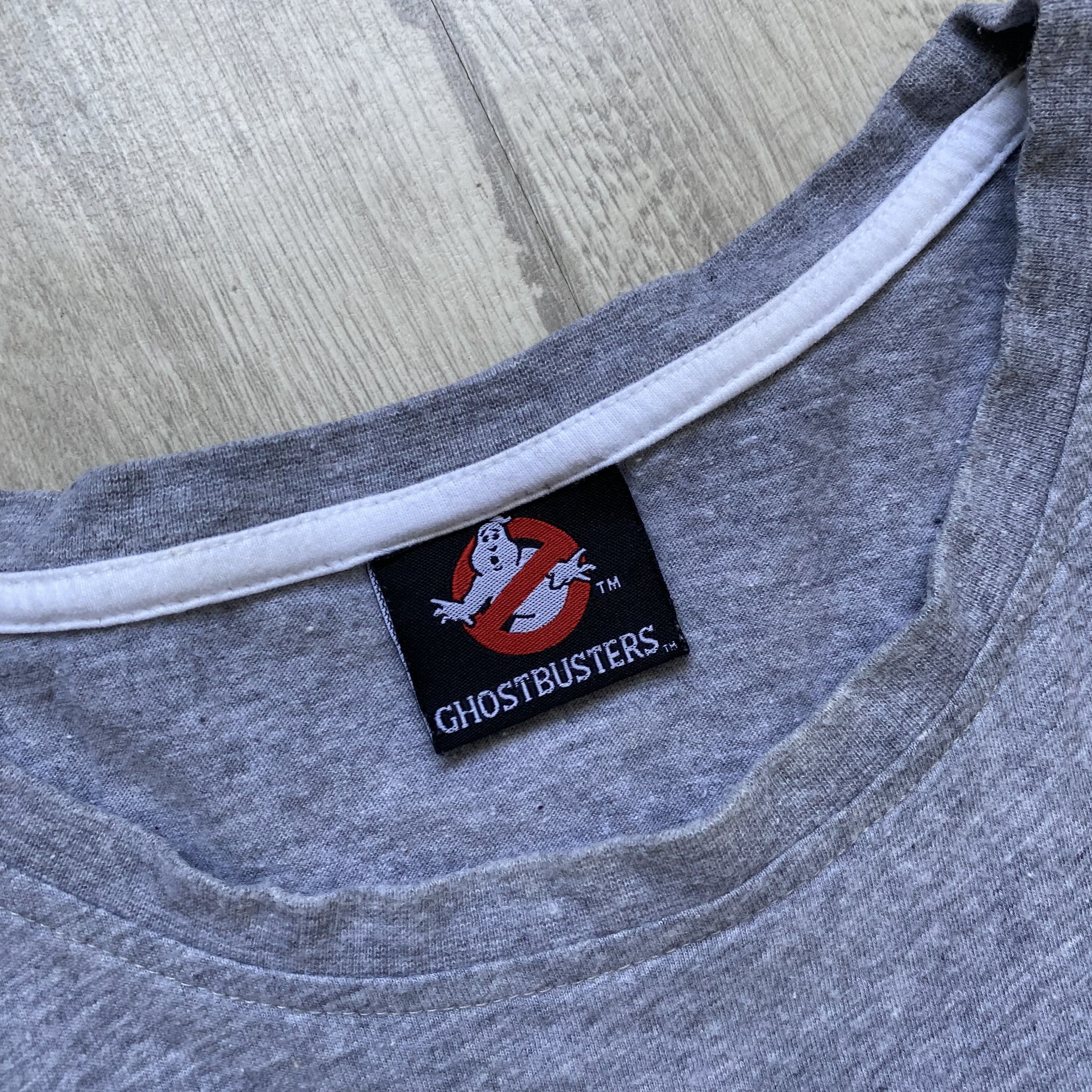Cartoon Network 👻 Vintage 00s Ghostbusters logo boxy tee MOOGLIE Size US XL / EU 56 / 4 - 5 Thumbnail