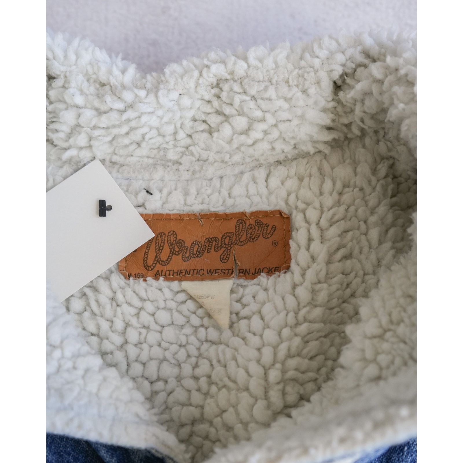 Wrangler Vintage 90s Wrangler Sherpa Lined Jacket - Women's Large Size L / US 10 / IT 46 - 3 Thumbnail