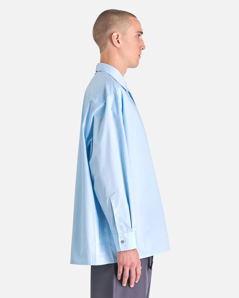 OAMC o1s1v1r1oon0925 Homer Shirt in Light Blue Size US XXL / EU 58 / 5 - 2 Thumbnail