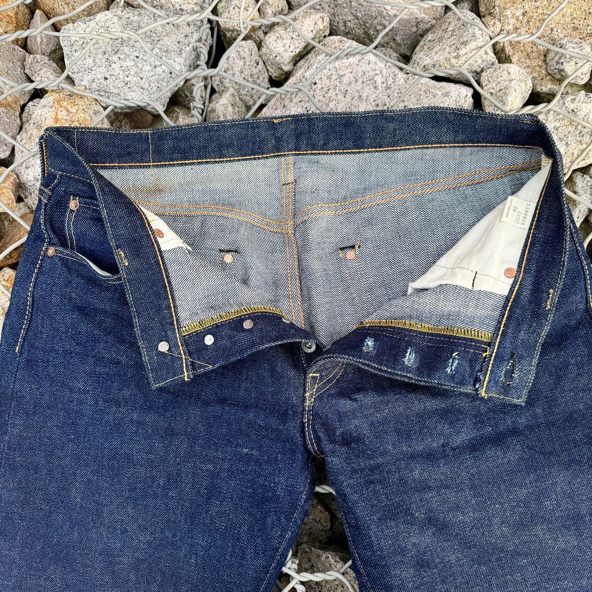 Other SAMURAI JEANS 'S5000VX' Regular Straight Selvedge 21oz Denim Size US 36 / EU 52 - 5 Thumbnail