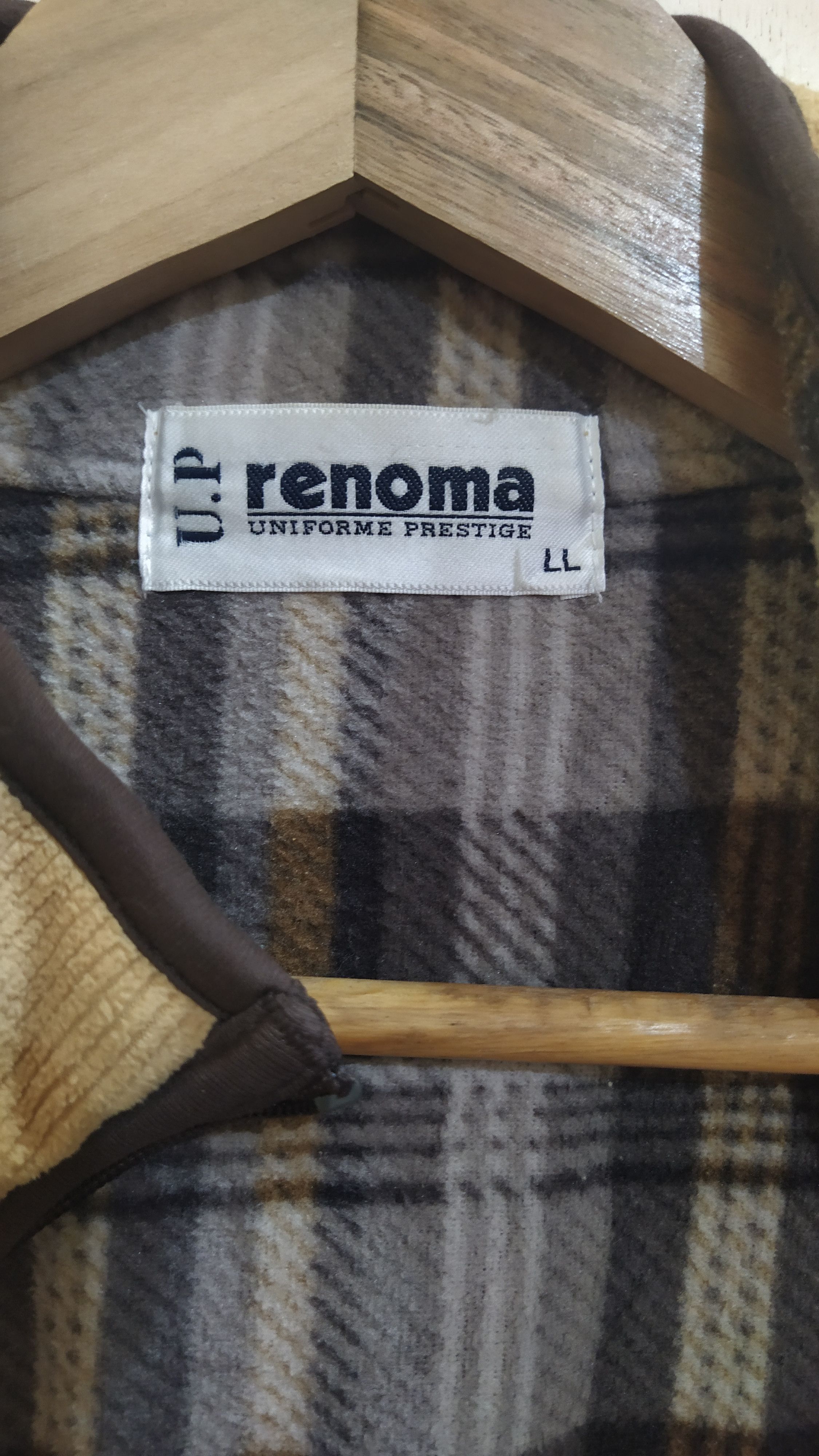 Vintage Renoma U.P. Full-Zip Vest with Plaid Interior Size US M / EU 48-50 / 2 - 5 Thumbnail