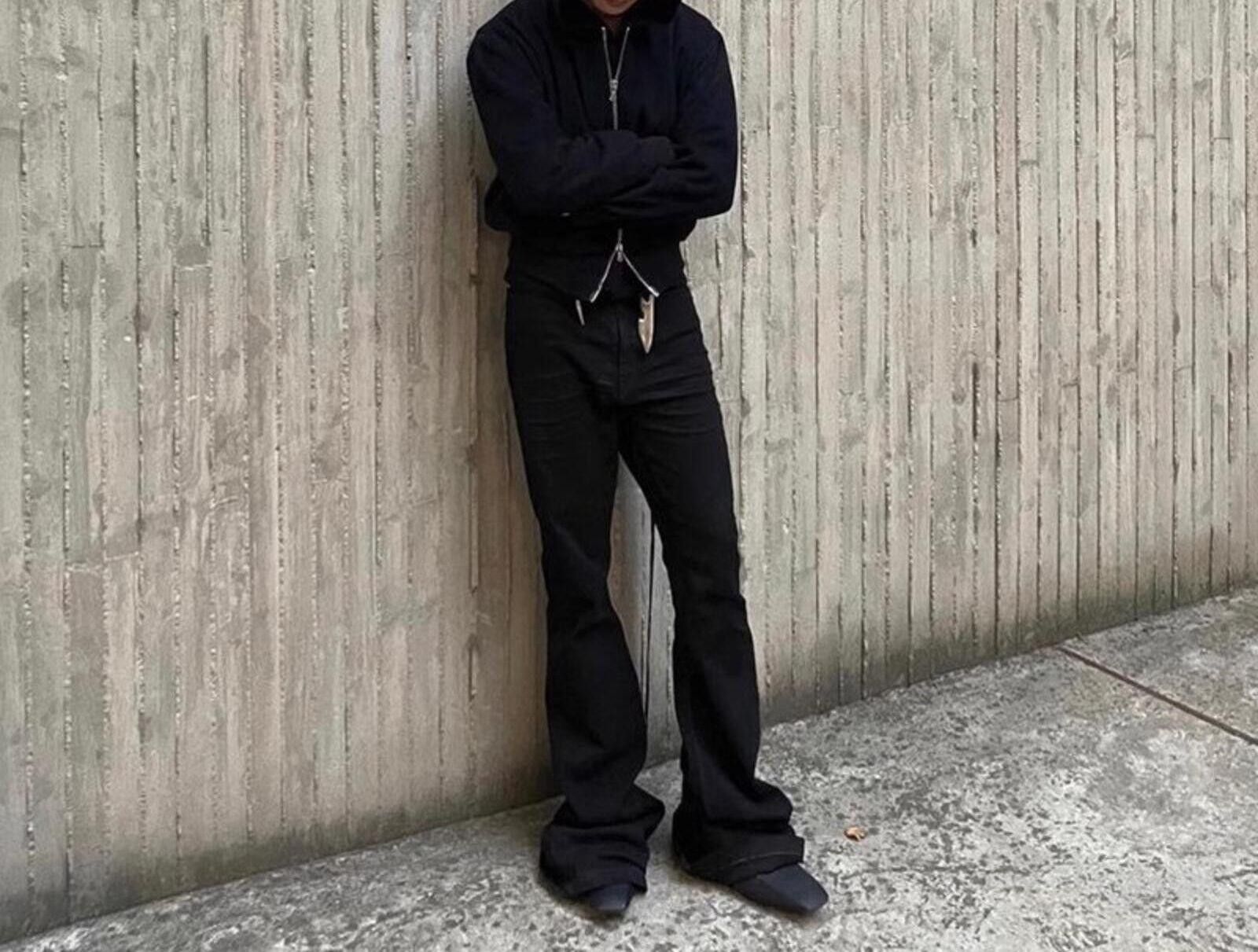 Jean Black Opium Baggy Flare jeans Size US 28 / EU 44 - 2 Thumbnail