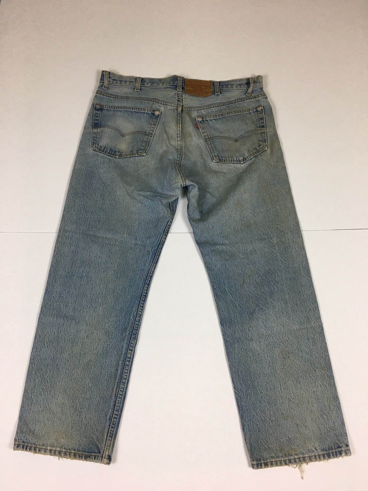 Levi's Vintage Clothing Vintage Levi’s 501xx Distress Denim Size US 40 / EU 56 - 6 Thumbnail